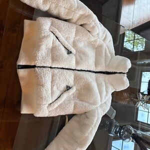 Sam white sheepskin jacket